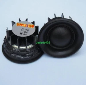 2pcs 40mm 1.5"inch tweeter HIFI Speaker loudspeaker 6Ω/8Ω 10W With heat sink - Picture 1 of 4