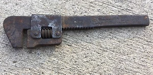Vintage Wizard No 9 Pipe Wrench - Picture 1 of 8
