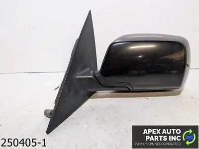 OEM 2007-2010 BMW X3 3.0L ESPELHO DE VISÃO LATERAL DIANTEIRO DRIVER LADO ESQUERDO PRETO - Imagem 1 de 4