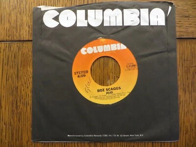 Boz Scaggs – Jojo / Do Like You Do In New York - 1980 - Columbia 1-11281 7" 45 - Image 1 of 4