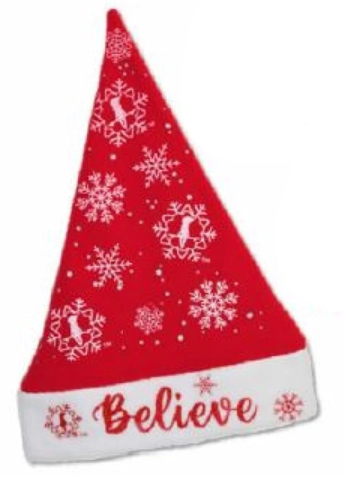 Sombrero de cono de fieltro de felpa brillante The Elf On The Shelf unisex azul o rojo Foto 1 de 1
