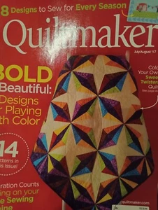 Fons & Porter's Quiltmaker Magazine July August 2017 Quilt Patterns - Picture 1 of 14