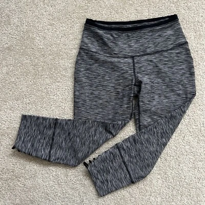 PrAna Mujer’s Tori Capri Leggings Cortos Yoga Entrenamiento Gris Negro W4TORI115 Pequeño Foto 1 de 4