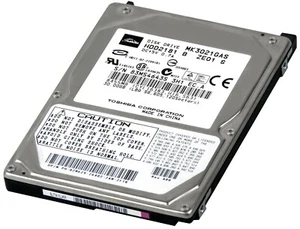 Hard Drive Toshiba MK3021GAS 30GB 4.2K 2MB Ata 2.5'' - Picture 1 of 3