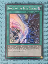 Forge of the True Dracos BOSH-ENSE4 Super Rare Yu-Gi-Oh Card Limited Edition New