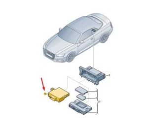 AUDI A5 MK2 Data Bus Gateway Interfaccia Diagnostica 80C907468K NUOVO ORIGINALE - Foto 1 di 2