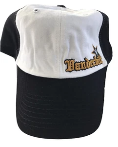 NCAA Vanderbilt Commodores Black & White “Perfect Fit” S Franchise Hat Cap ‘47 - Picture 1 of 6