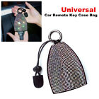 Drill Diamond Car Key Chain Case Remote Wallet Holder Shiny Bag Cover Universal