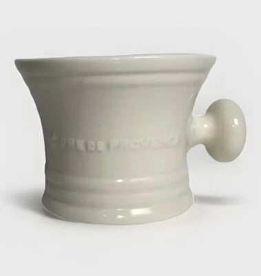 Tazza da barba uomo Pre de Provence Scuttle #63 saponi europei 4”x5”x3,25” ceramica - Immagine 1 di 4