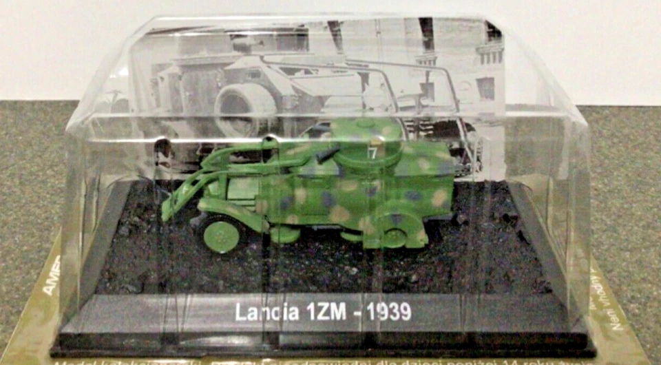 AMERCOM ACBG43 LANCIA-ANSALDO 1ZM ARMORED CAR ITALIAN ARMY 1/72 - Image 1 of 4