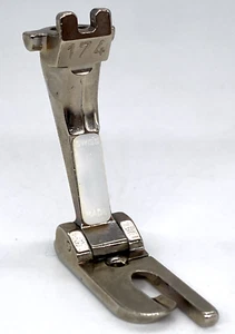 OEM Bernina 174 Genuine Presser Foot Lap Seam Hemmer Satin Decorative Swiss #174 - Picture 1 of 2