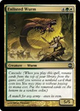 ENLISTED WURM X4 4 4X Alara Reborn MTG Magic the Gathering Cards DJMagic