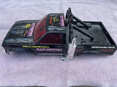 RADIO SHACK RC RADIO CONTROL BLACK PHANTOM II BODY ONLY NOTHING BROKEN - Image 1 of 4