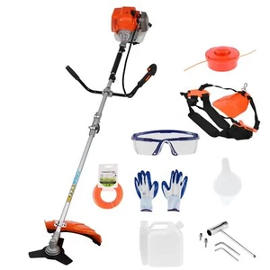 Cortacésped Haibinsuo, recortadora de malezas a gas 52CC, cortasetos inalámbrico, 2 tiempos Br - Imagen 1 de 9
