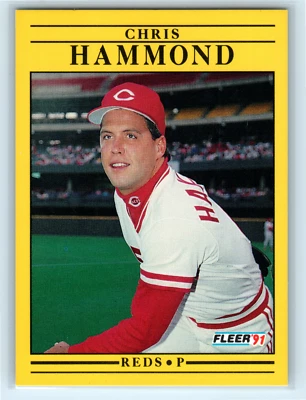 1991 Fleer Chris Hammond #65 - Image 1 of 2