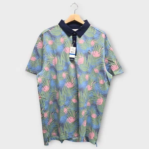 Original Penguin Golf Men's Polo Shirt Filtered Flamingo (Multicolor) - X-Large - Picture 1 of 2