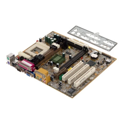 Mainboards BIOSTAR M6twg Ver:1.3 Socket 370 SLOT1 Sdram Microatx - Image 1 of 3
