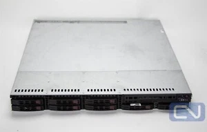 Supermicro CSE-113M (600W PSU) 1U 8-Bay 2.5" Barebones (Caddies Included) - Picture 1 of 2