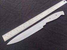 9.50" HAND MADE tanto spring steel hunting kitchen knife blank blade,