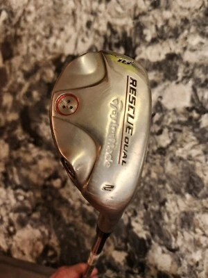 Taylormade Rescue Dual 2 híbrido, 16°, eje de acero rígido, mano derecha Foto 1 de 4