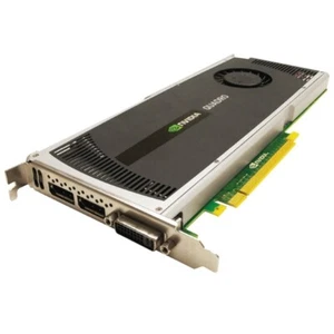 Nvidia Quadro 4000 GPU Video Graphics Card DisplayPort DVI 2GB - Picture 1 of 14