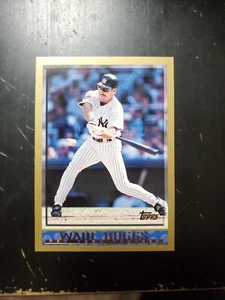 Wade Boggs 1998 Topps #215 HOF Yankees - Picture 1 of 2
