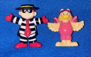 McDonald’s PVC Birdie and Hamburger Figurine 1995 2.75 inches tall McDonaldland - Picture 1 of 6