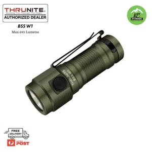 ThruNite BSS W1 Compact 693 Lumen Rechargeable Pocket Torch EDC Flashlight - Picture 1 of 8