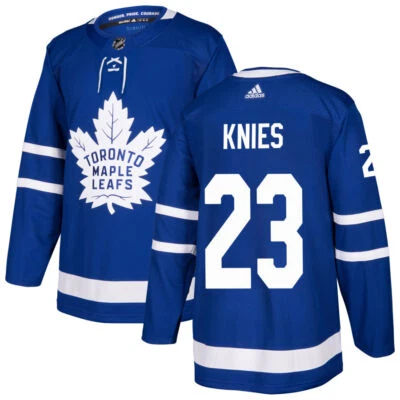 Men's Toronto Maple Leafs Matthew Knies adidas Hockey Jersey w/Patches - Image 1 of 3