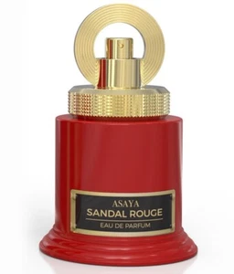 NEW EMPER ASAYA SANDAL ROUGE EAU DE PARFUM FOR UNISEX 100% AUTHENTIC - 100 ML - Picture 1 of 3