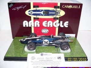 #36 DAN GURNEY BELGIUM GRAND  PRIX WINNER   CAROUSEL 1  1967 EAGLE/WESTLAKE - Picture 1 of 3