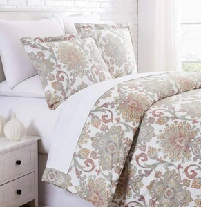 NEW! - SouthShore Comforter Set Serenity Collection 300 Thread-Count Full/Queen - Picture 1 of 9