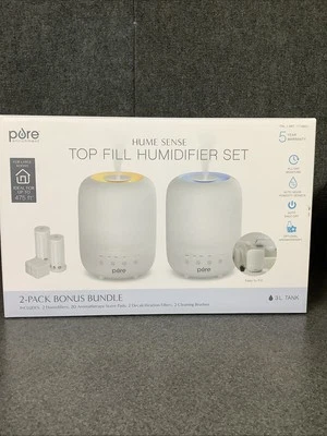 Pure Enrichment Easy-Fill Humidifier Bonus Bundle, Easy to Refill, 2-Pk M70A - Image 1 of 3