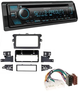 Kenwood Bluetooth USB CD MP3 DAB Autoradio für Toyota Corolla 2009-2012 silber - Bild 1 von 5
