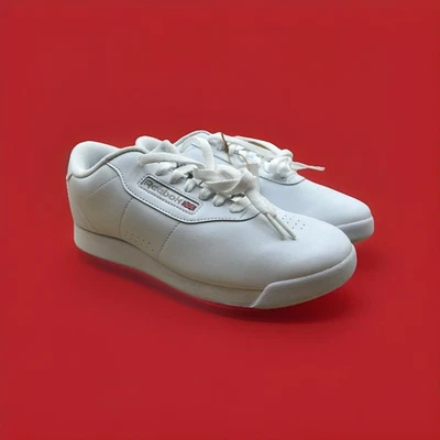 Reebok Princess Wide White Womens Sneakers US8.5 - B1107124 - Image 1 of 4