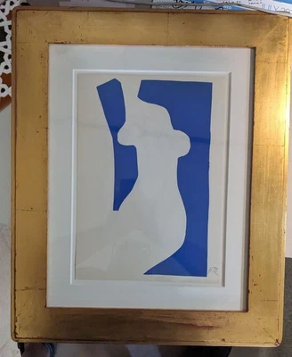 Henri Matisse 原装限量版 石版画,蓝宝石,签名 — 第 1/4 张图片