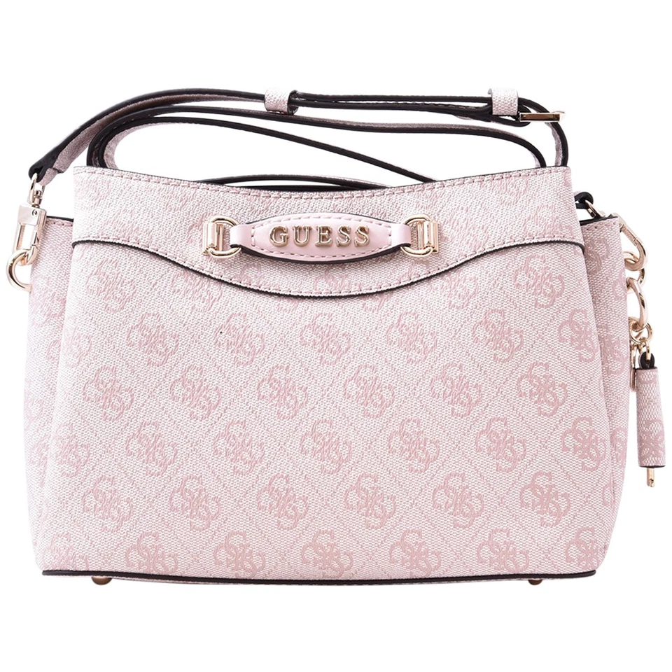 Bolso de mano Guess Emera Logo para mujer bandolera novia cremallera rubor logotipo firma Foto 1 de 4