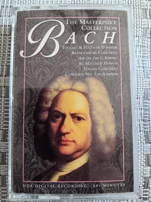 Music Cassette - Bach ~ The Masterpiece Collection Bach ~ Regency Music - Image 1 of 4