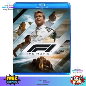 F1: The Movie (2025) - Blu-ray + 1080p Region Free Full HD - Free Shipping - Picture 1 of 1