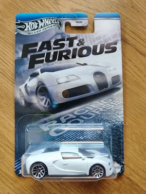Voiture Hot Wheels Fast and Furious Silver Séries "Bugatti Veyron" - Photo 1/3