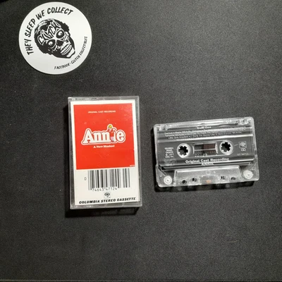 ANNIE Cassette Tape  Musical Soundtrack Original Cast Recording 1977 - Image 1 of 3