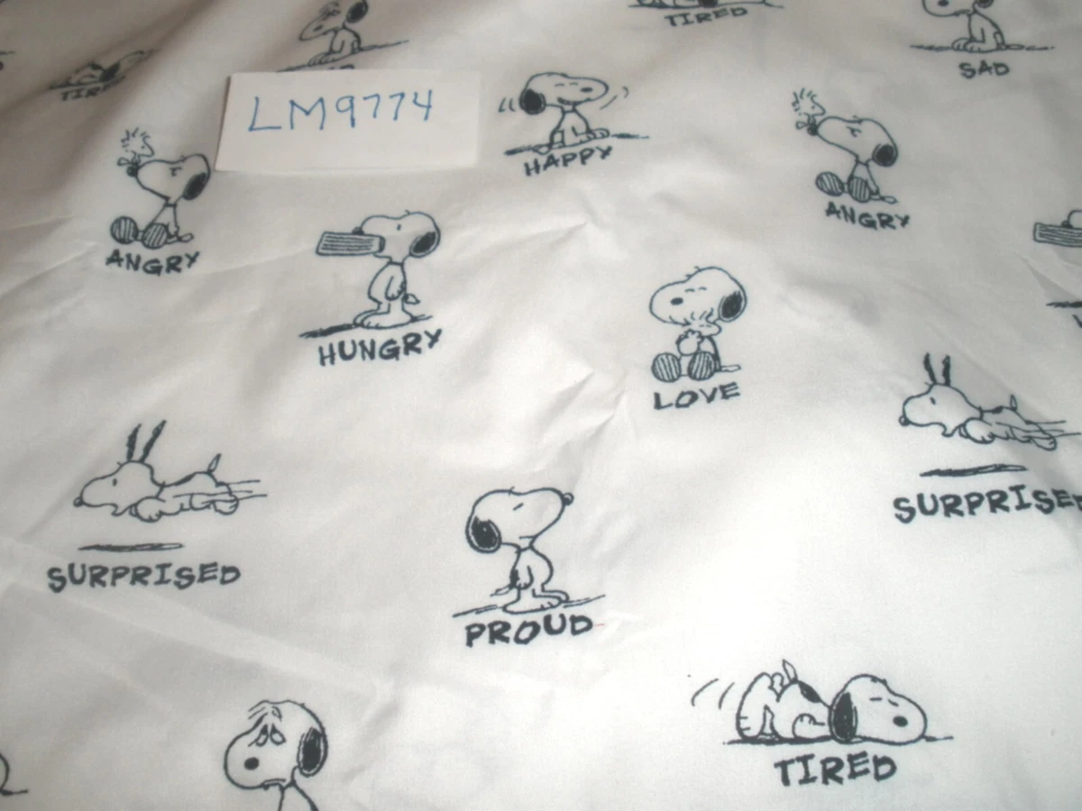 Snoopy Fabric for sale | eBay