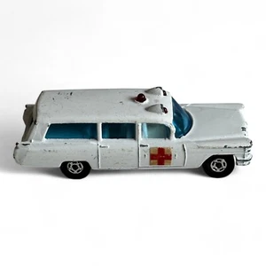 Matchbox Lesney S&S Cadillac ambulancia 54b diecast de colección años 60 - Imagen 1 de 15