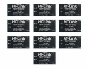 10Pcs HLK-PM01 AC-DC 220V to 5V Step-Down Power Supply Module Household Switch - Picture 1 of 4