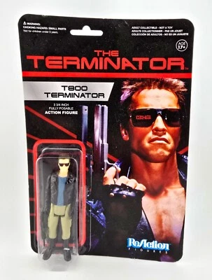 The Terminator T800 Action Figure ReAction Figures Funko 2013 - Image 1 of 4