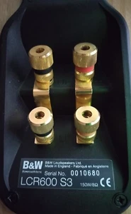 Bi Wire Jumper Plate for Bower Wilkins Speaker - pair - Picture 1 of 7