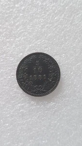 Österreich 5/10 kreuzer 1881. - Bild 1 von 2