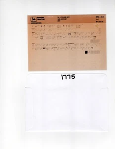 John Deere Mowers 72 172 272 160 261 397 Parts Catalog Microfiche Manual MPC8243 - Picture 1 of 1