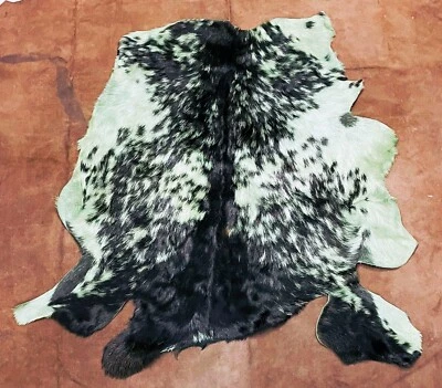 Piel escandinava, cuero real piel de cabra piel animal, abrigo de piel nórdico de verano Foto 1 de 4