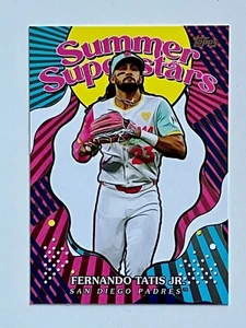 2025 Topps Series 2 Summer Super Stars Fernando Tatis Jr. San Diego Padres - Picture 1 of 2